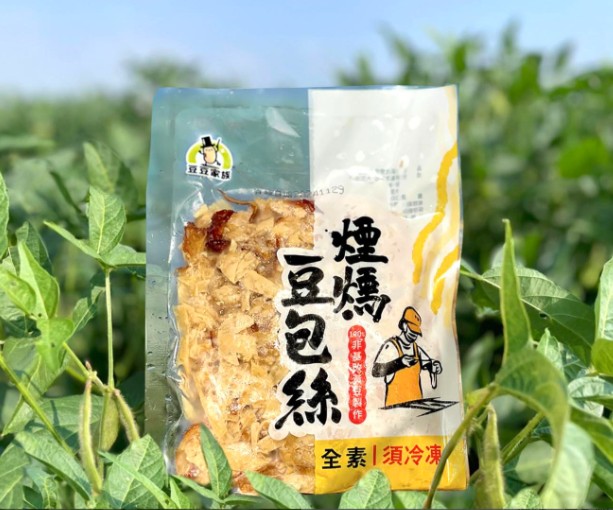 1102結-非基因改造-煙燻豆包絲  $105元/包
